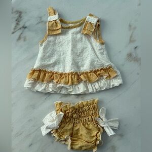 Cocote Baby Girl Yellow set 12months